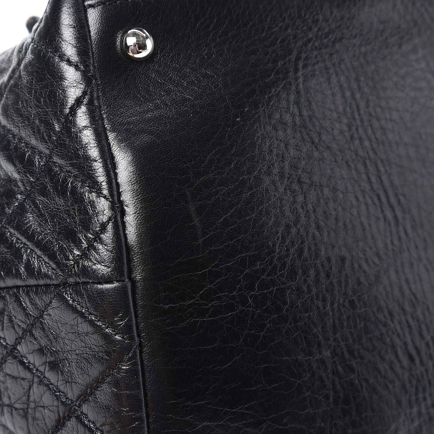 Chanel Glazed Calfskin Quilted Beijing Backpack Black 10 of 10