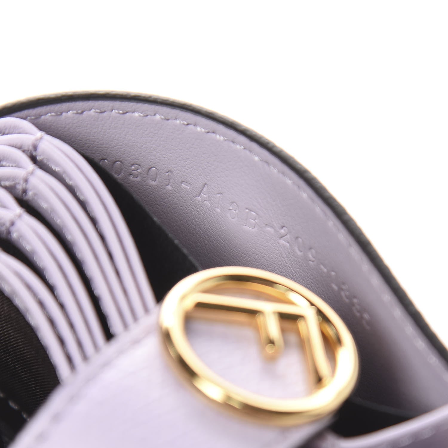 Fendi Vitello Cruise F is Fendi Gusseted Card Holder Anemone 7 of 7