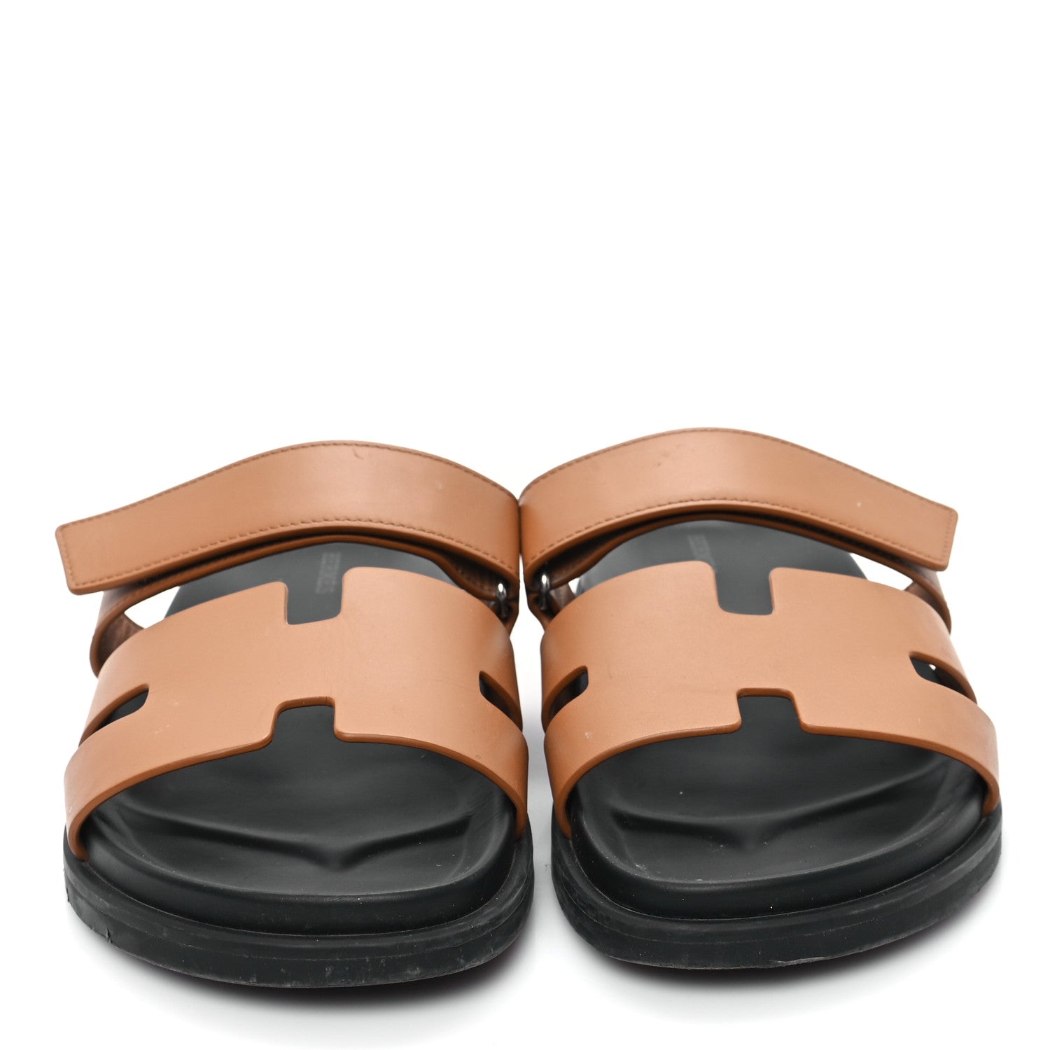 Hermes Calfskin Mens Chypre Sandals 43 Naturel 3 of 10