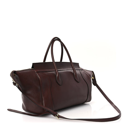 Celine Supple Shiny Lambskin Medium Smiling New Luggage Brick 3 of 10