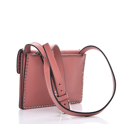 Valentino Garavani Calfskin Small Rockstud Cabana Crossbody Bag Antique Rose 3 of 7