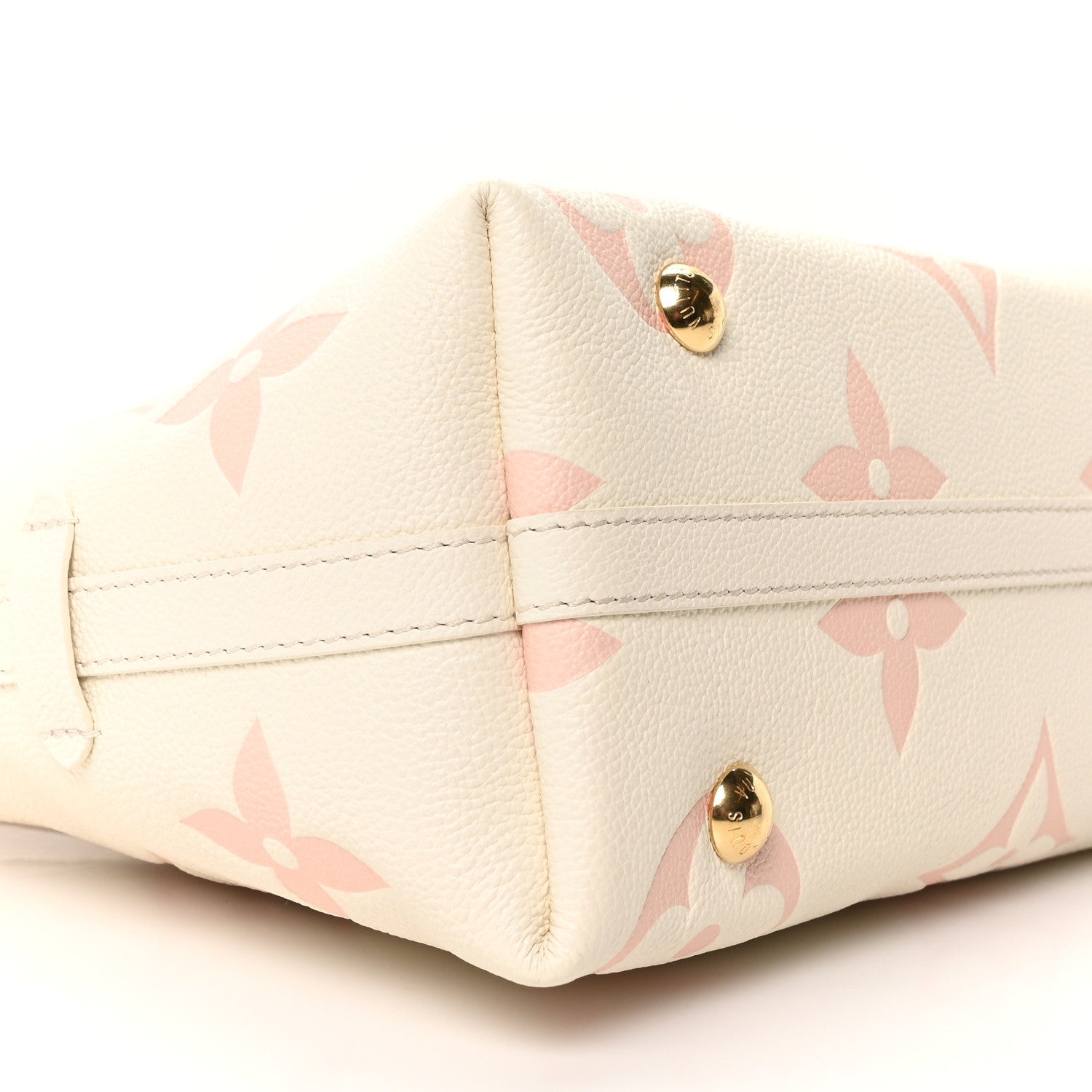 Louis Vuitton Empreinte Monogram Giant CarryAll PM Latte Chamallow 9 of 11