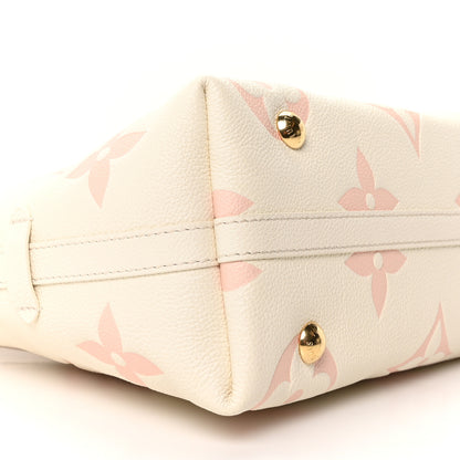 Louis Vuitton Empreinte Monogram Giant CarryAll PM Latte Chamallow 9 of 11