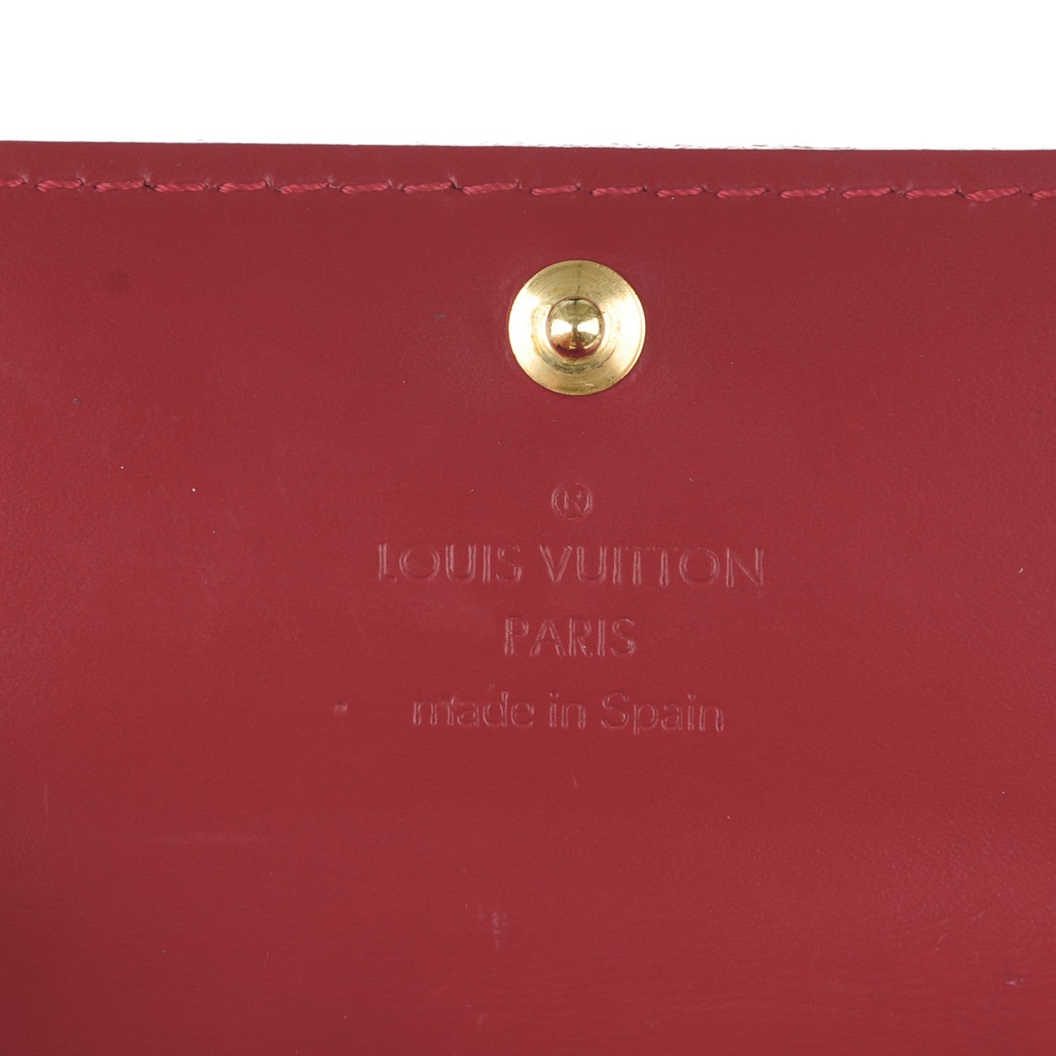 Louis Vuitton Vernis Multicles 4 Key Holder Pomme D'Amour 5 of 7