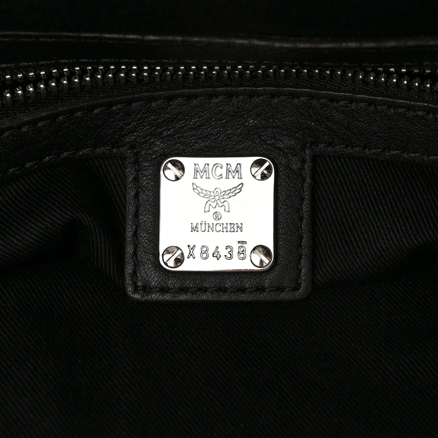 MCM Calfskin Ottomar Large Klara Hobo Black Black 6 of 12