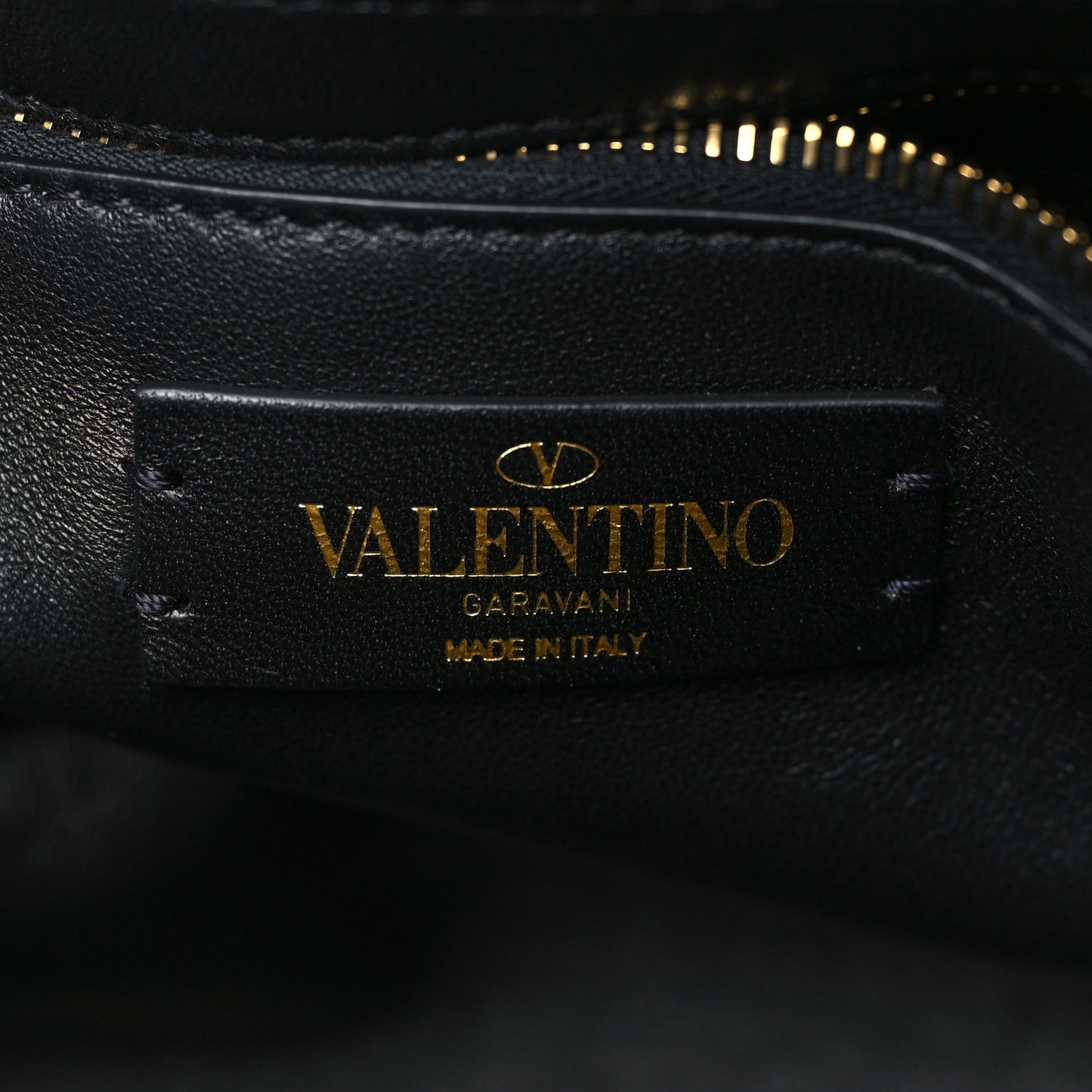 Nappa Medium Roman Stud Shoulder Bag Black