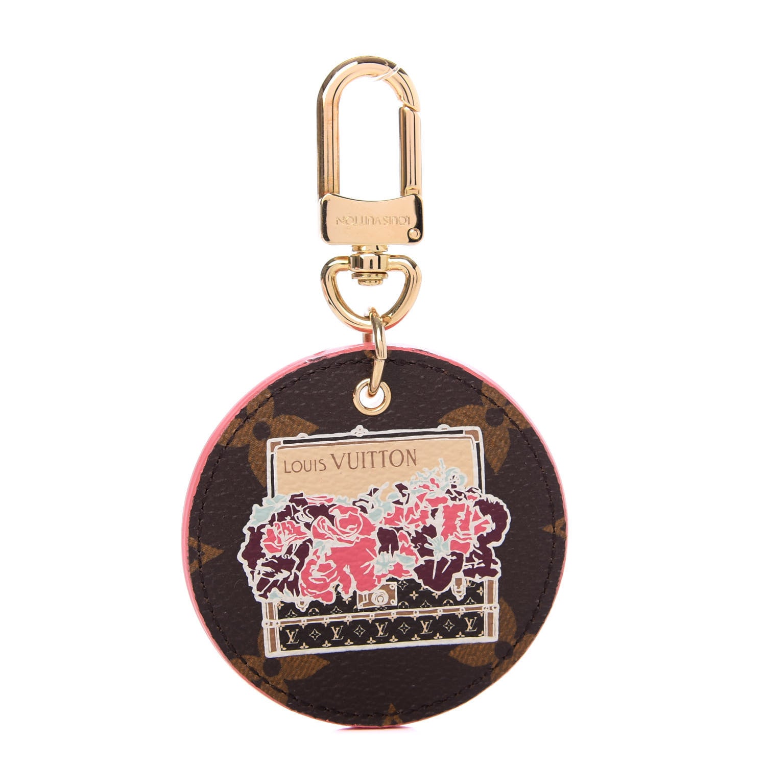 Louis Vuitton Monogram Illustre Posies Bag Charm 1 of 3