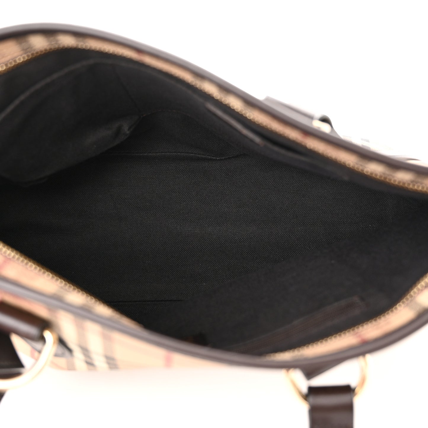 Haymarket Check Medium Regent Tote Chocolate
