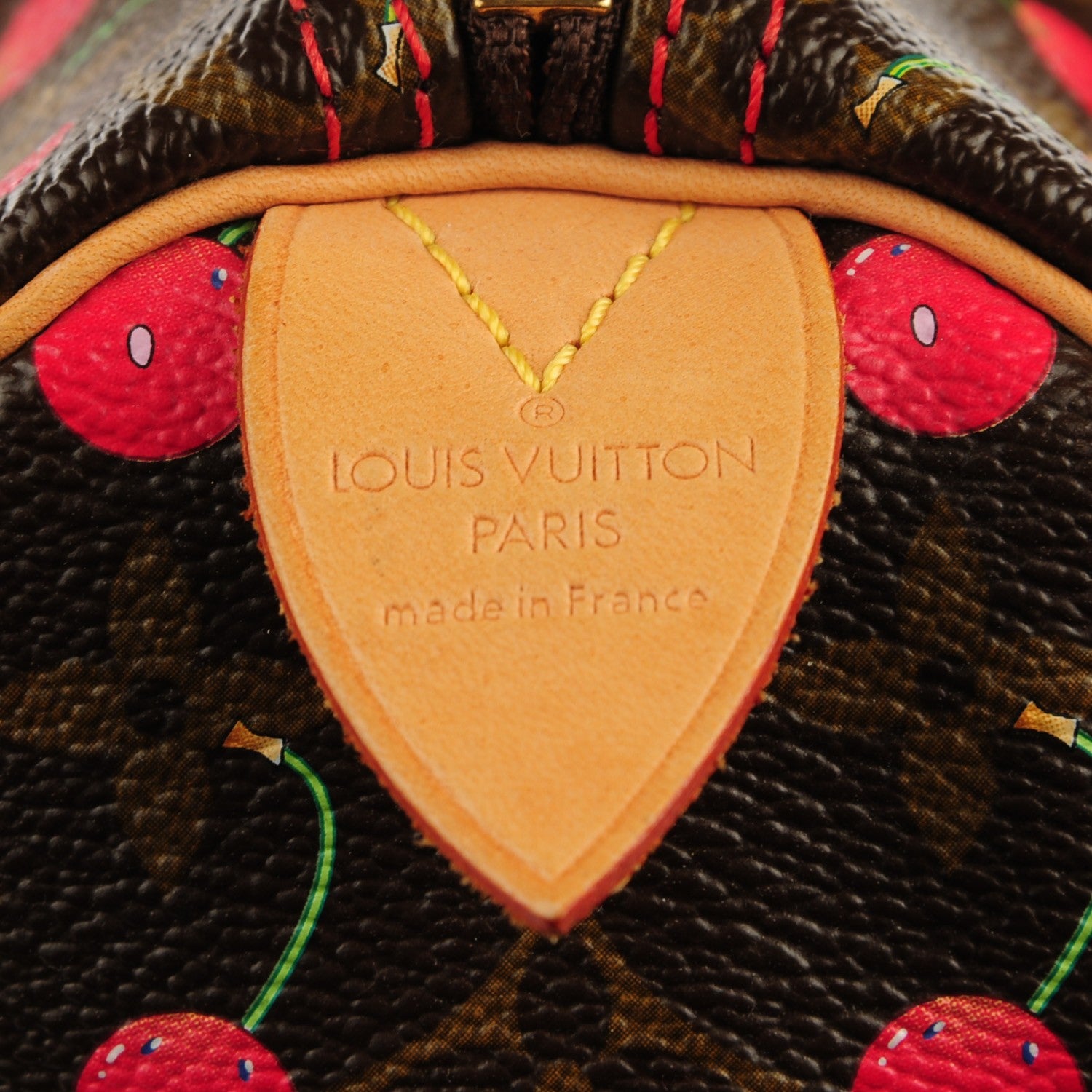 Louis Vuitton Monogram Cerises Speedy 25 6 of 7