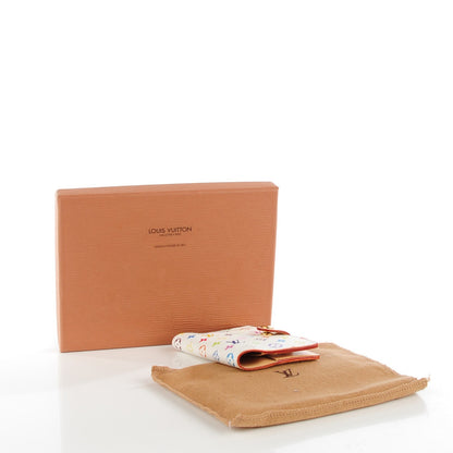 Louis Vuitton Monogram Multicolor Carnet de Bal Mini Agenda Cover White 4 of 7