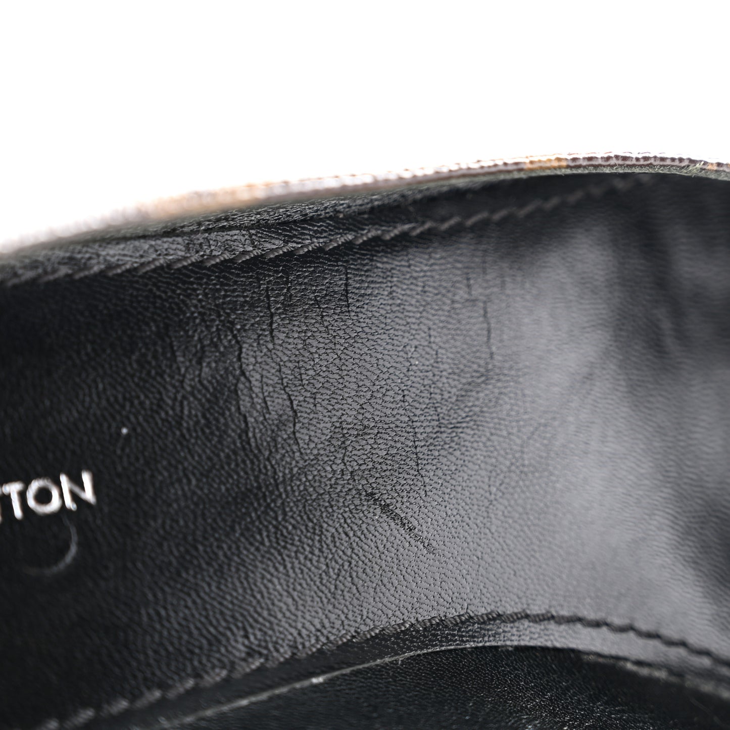 Patent Monogram Fetish Ballerina Flats 35.5