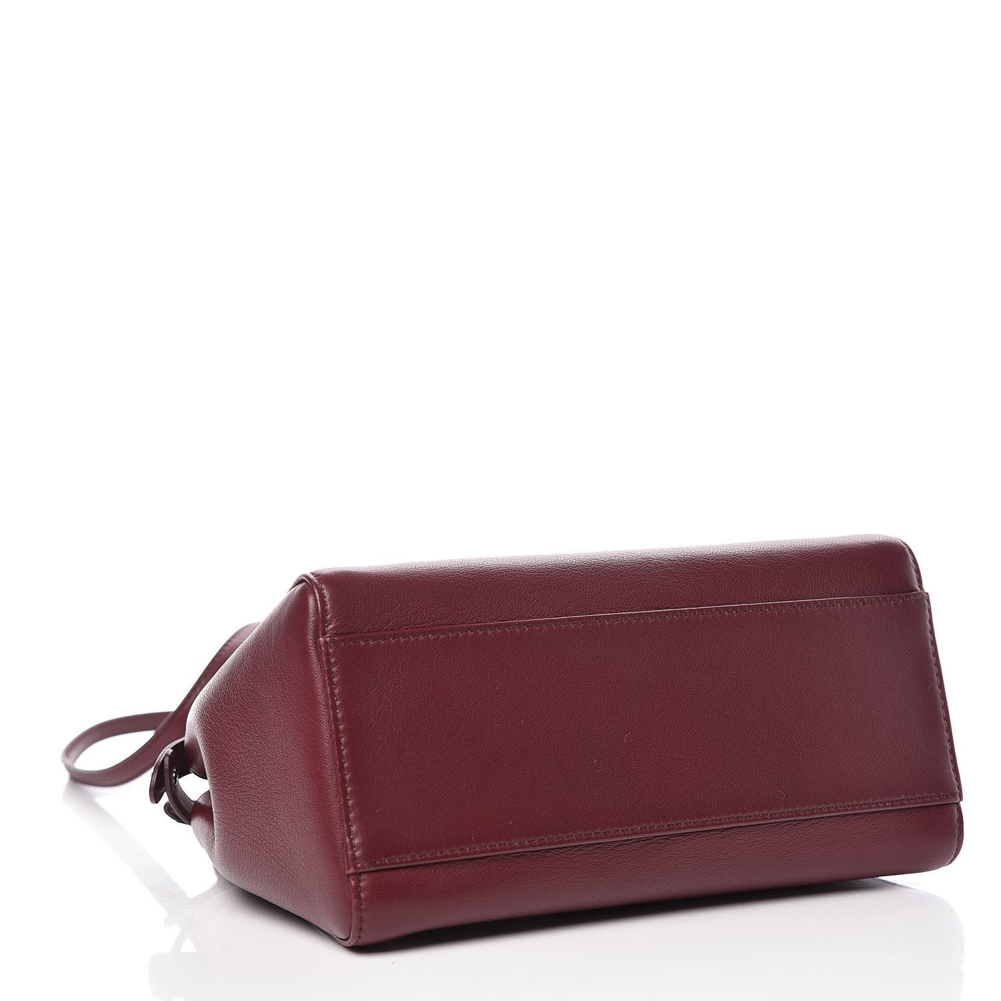 Nappa Mini Peekaboo Iconic Satchel Bordeaux