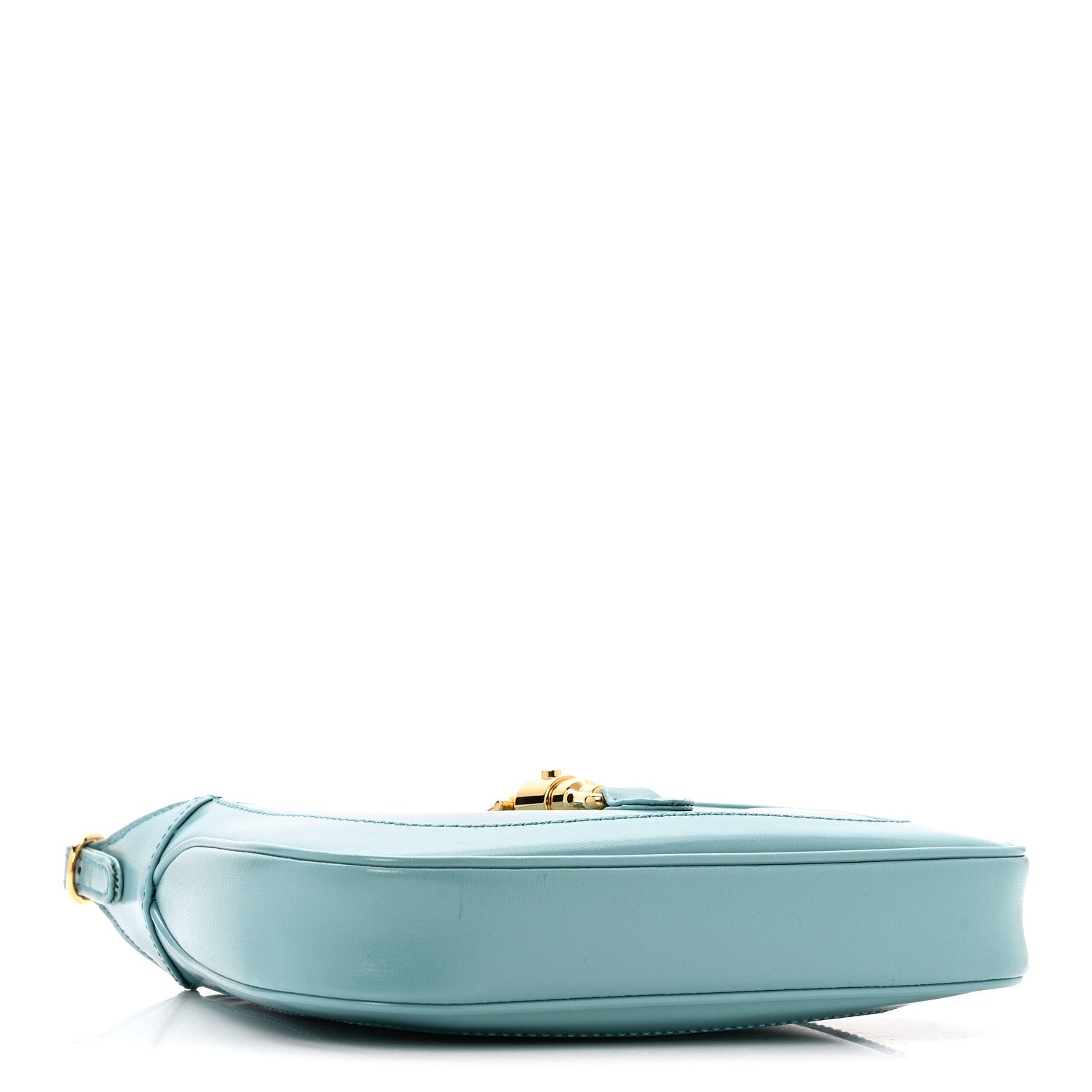 Gucci Boarded Dyana Lux Calfskin Mini Jackie 1961 Hobo Dusty Azure 4 of 13