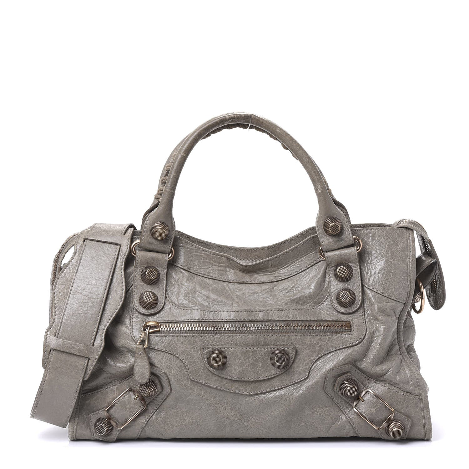 Balenciaga Agneau Giant 21 Gold Hardware City Papyrus 1 of 15