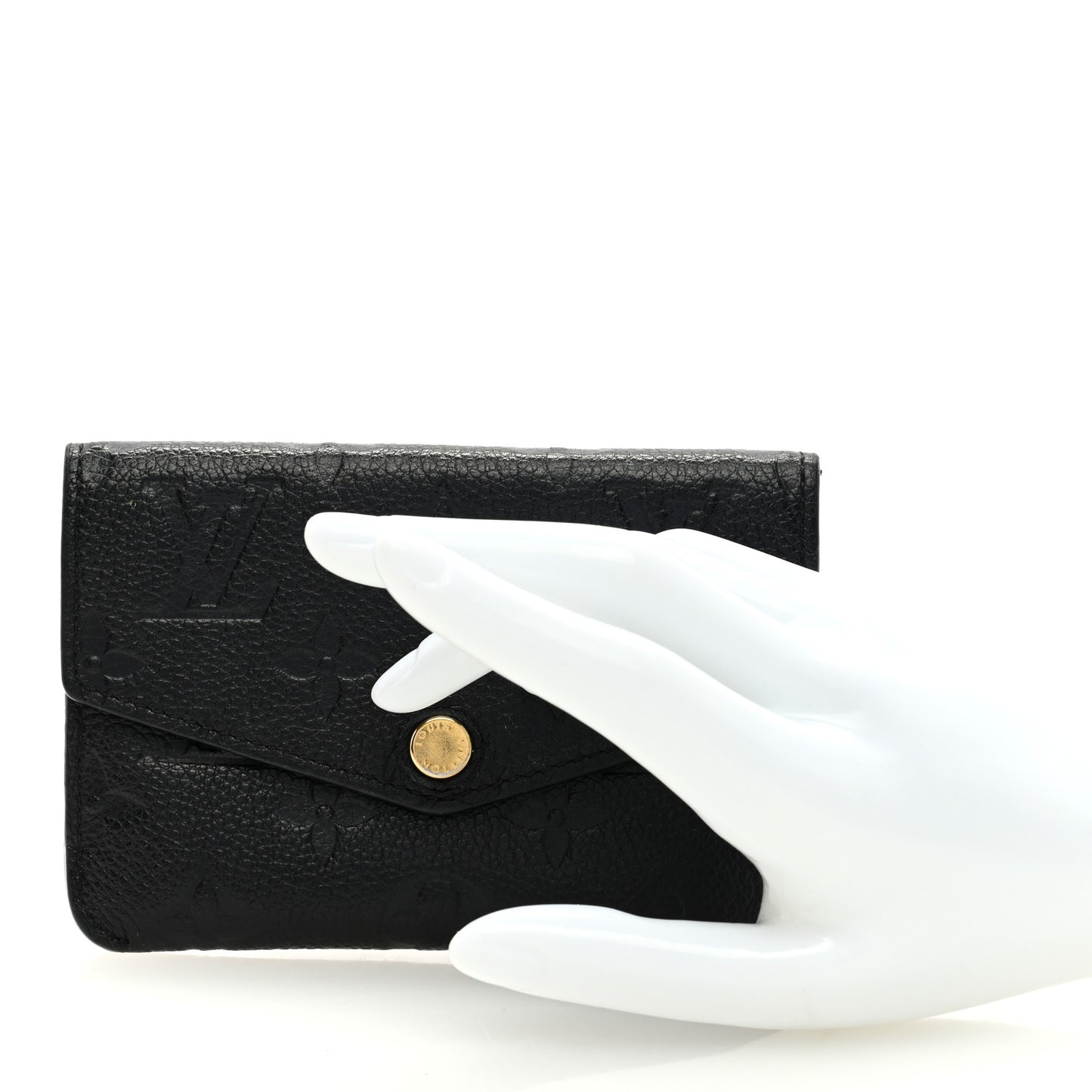 LOUIS VUITTON Empreinte Key Pouch Black