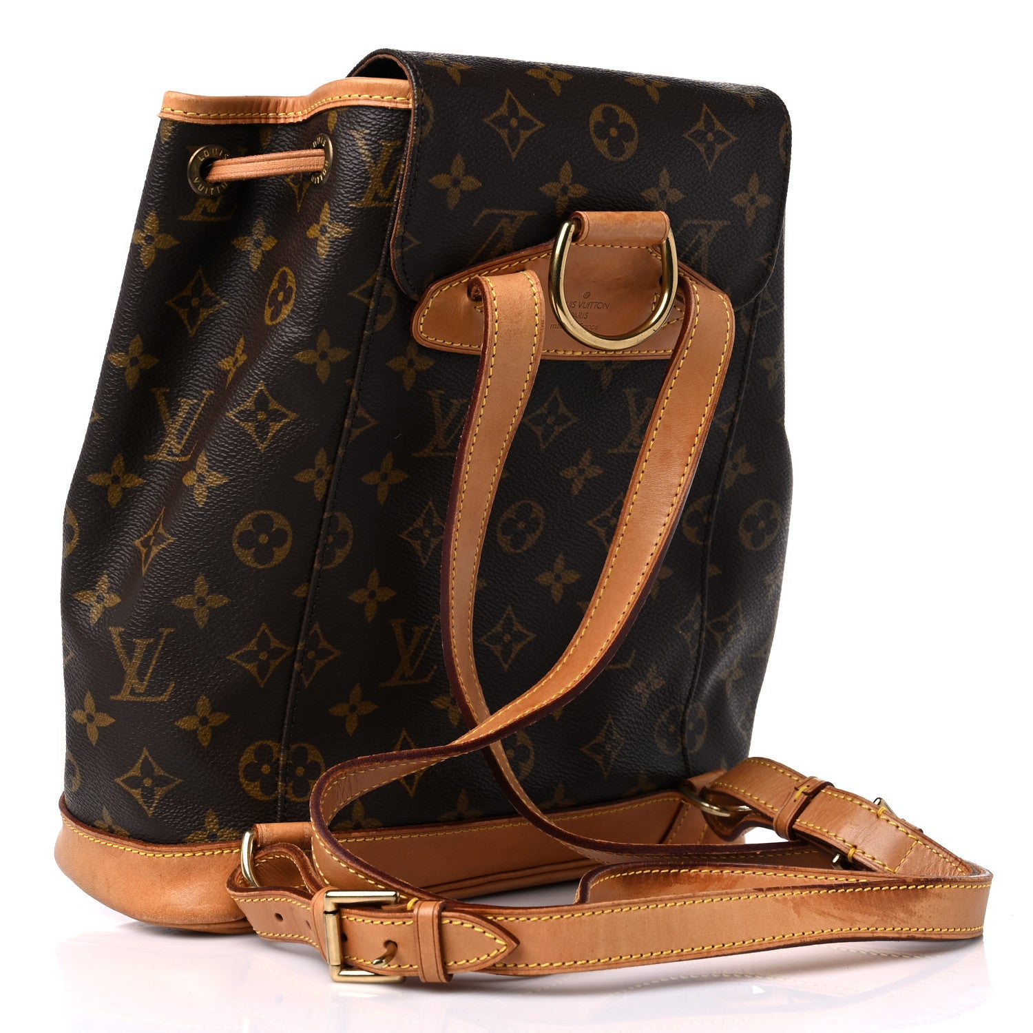 Louis Vuitton Monogram Montsouris MM Backpack 3 of 18