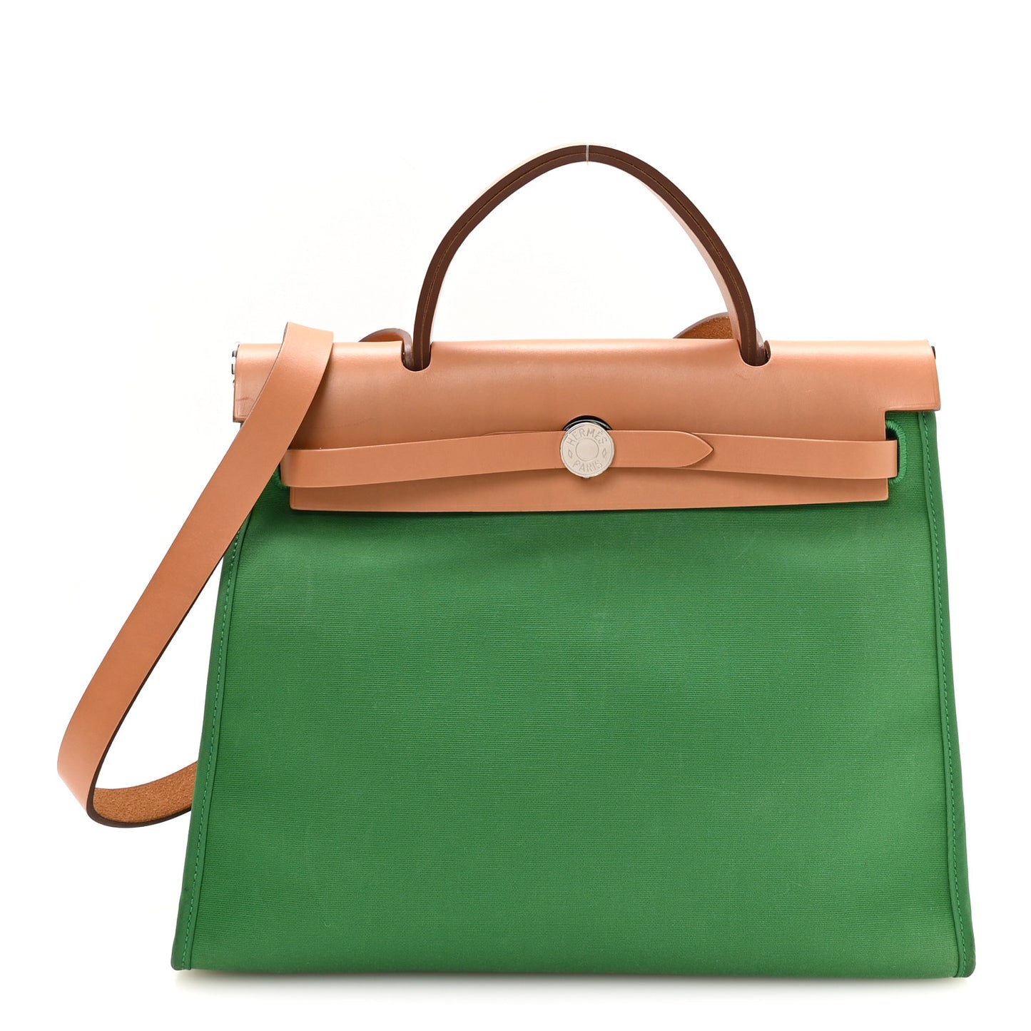 Vache Hunter Toile Herbag Zip 31 PM Bambou Natural