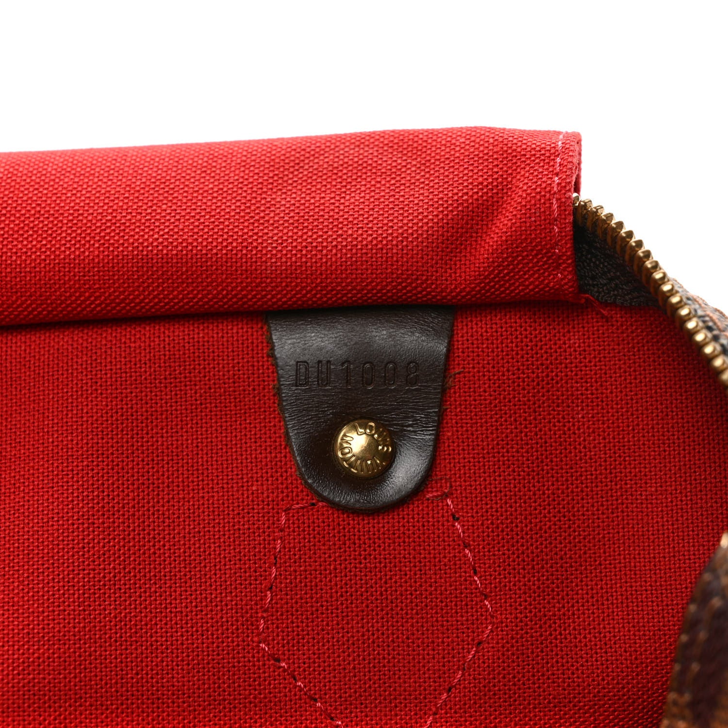 Louis Vuitton Damier Ebene Speedy 30 7 of 9