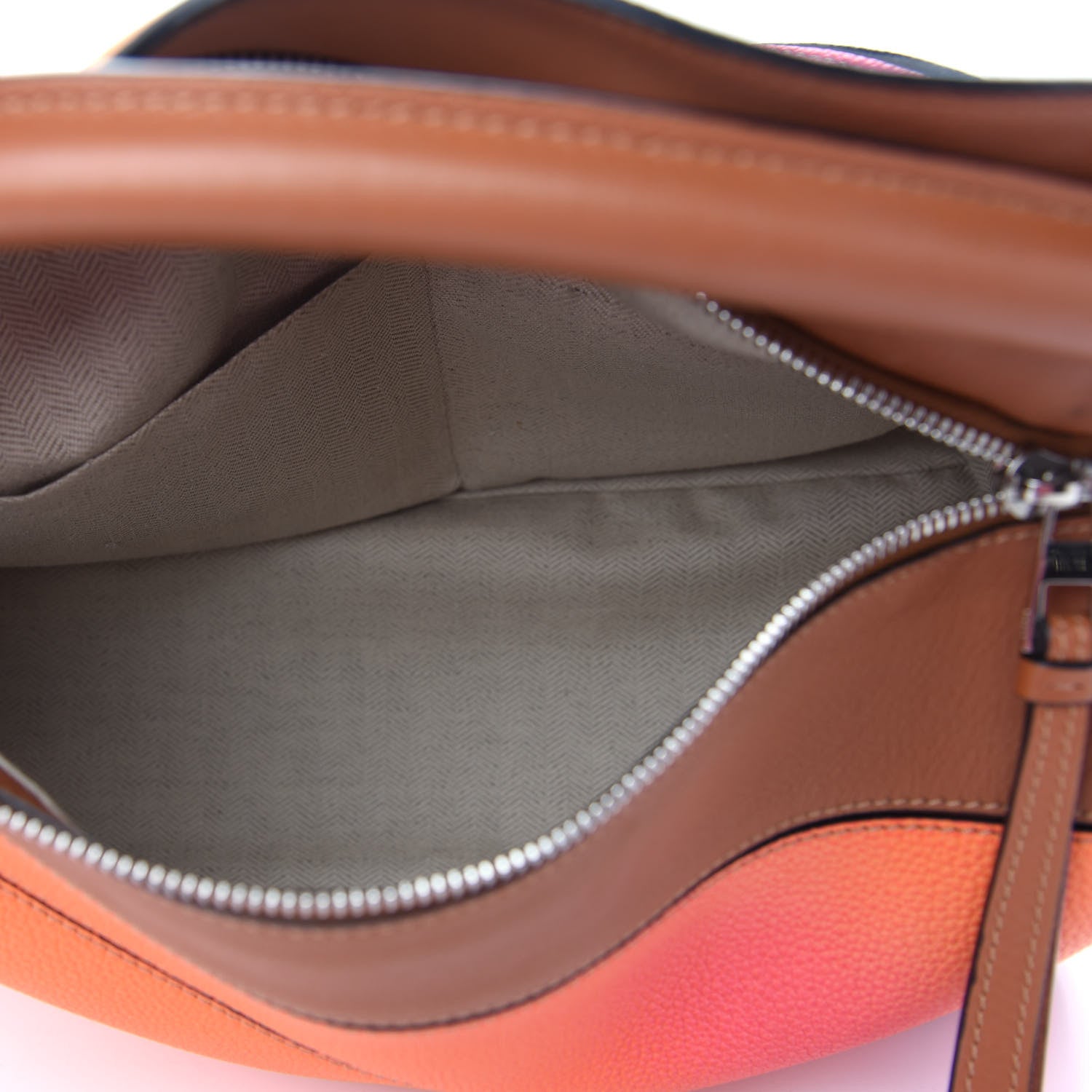 Loewe Calfskin Medium Puzzle Bag Orange Sunset 5 of 9