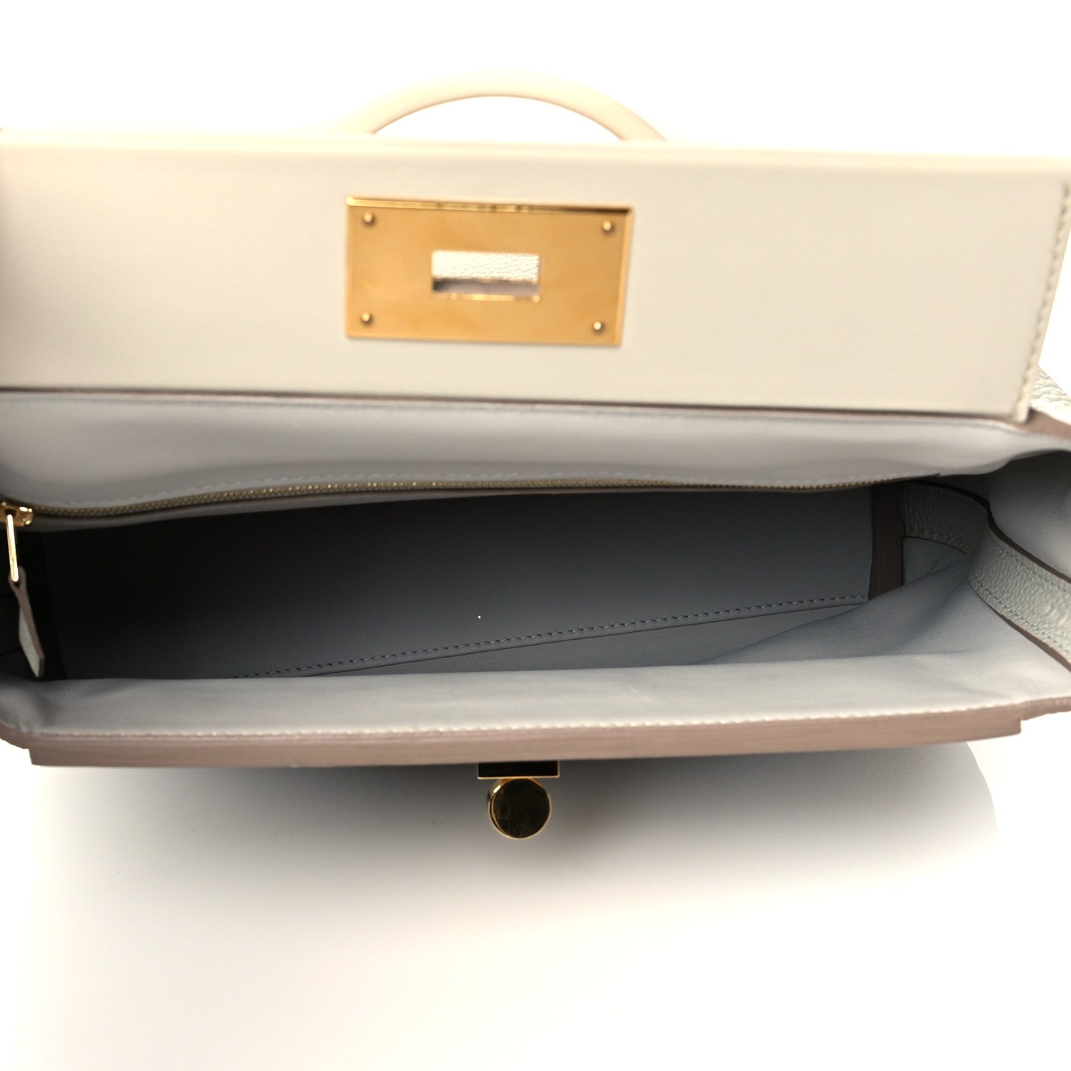 Hermes Silk Kelly En Perles Twilly Bleu 10 of 19
