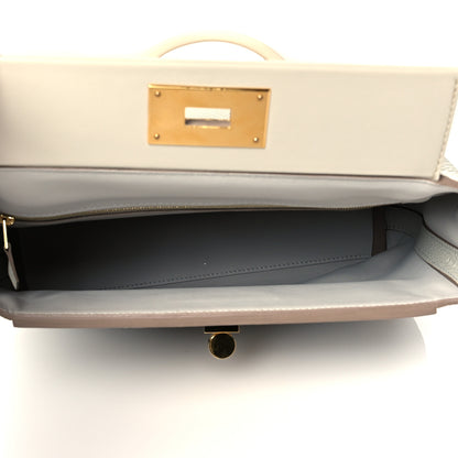 Hermes Silk Kelly En Perles Twilly Bleu 10 of 19