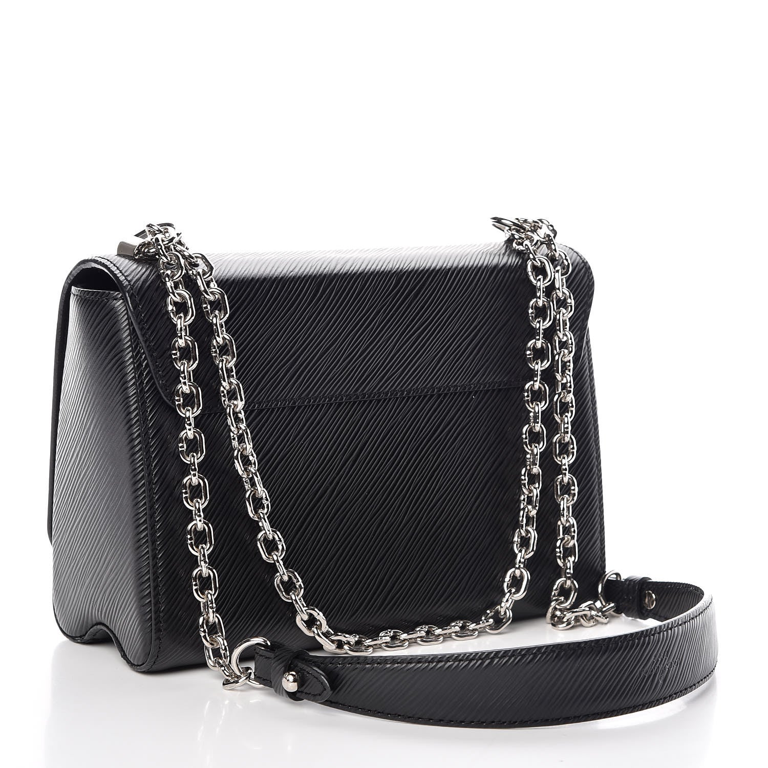 Louis Vuitton Epi Twist Shoulder Bag MM Black 3 of 9