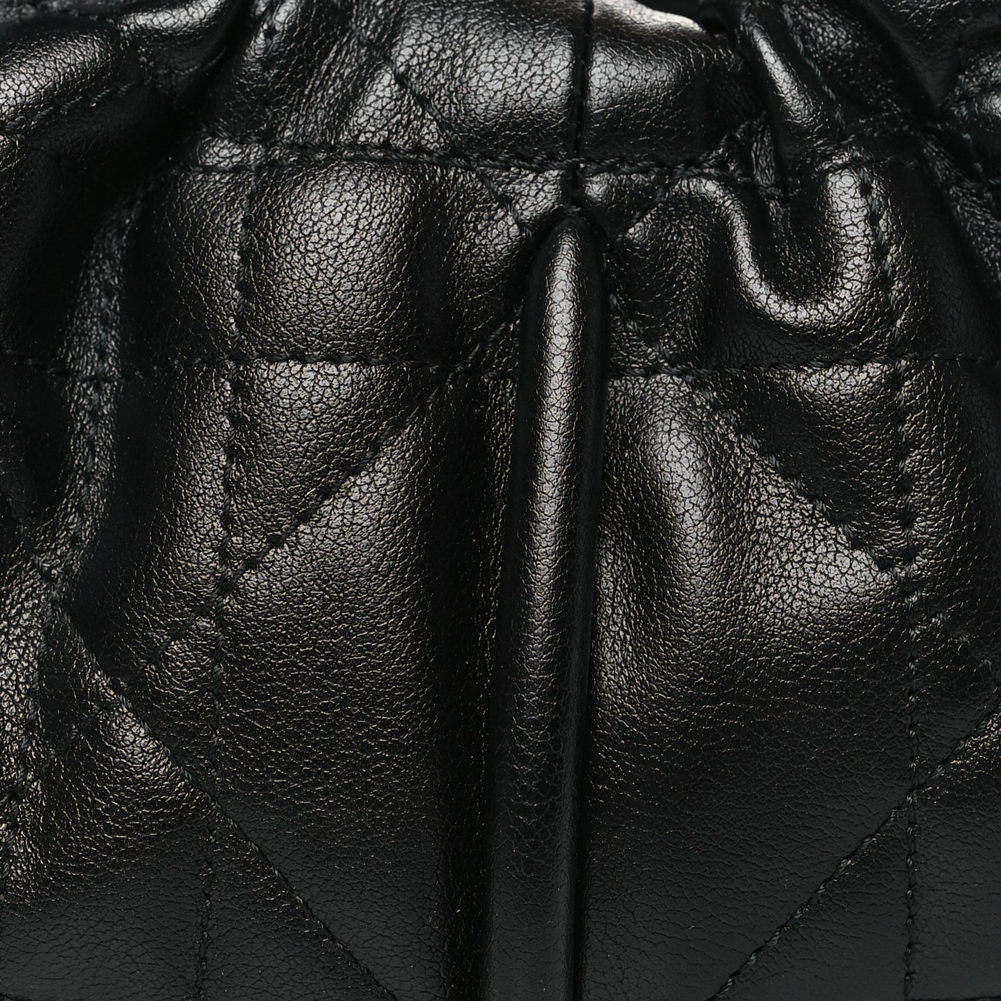 Calfskin Macrocannage Walk In Dior Hobo Black