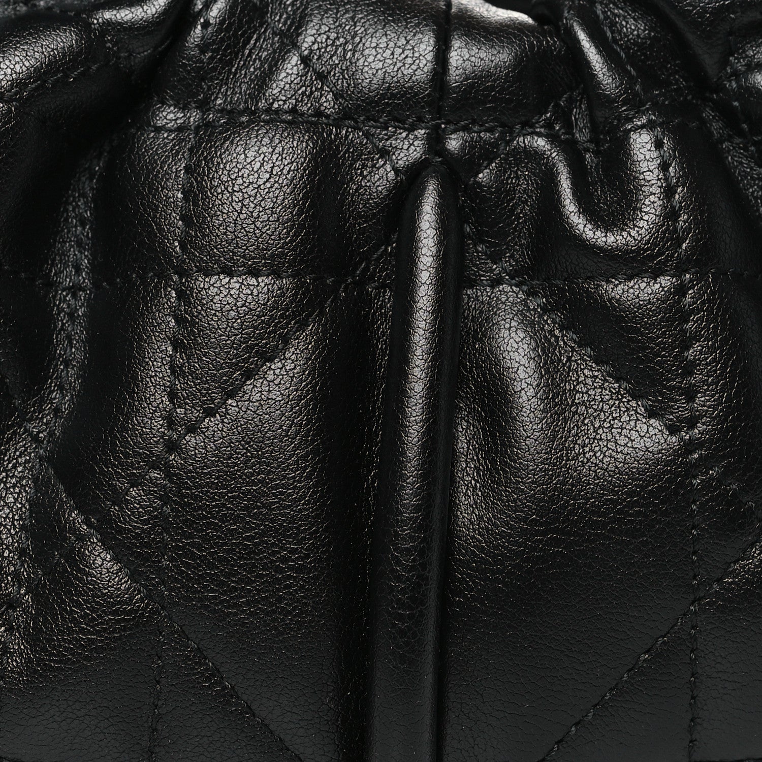 Christian Dior Calfskin Macrocannage Walk In Dior Hobo Black 8 of 10