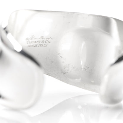 Tiffany Sterling Silver Small Elsa Peretti Right Wrist Bone Cuff Bracelet 4 of 6