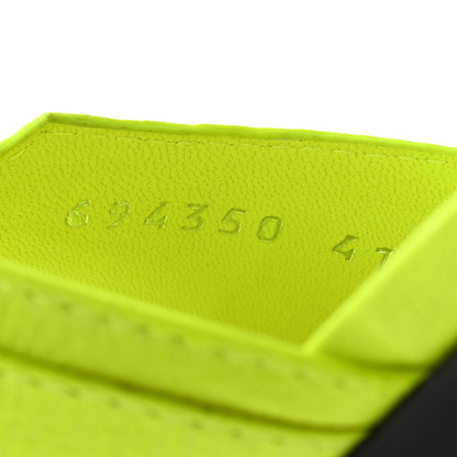 Balenciaga Agneau Arena Cagole 50mm Slide Sandals 41.5 Fluo Yellow 6 of 12