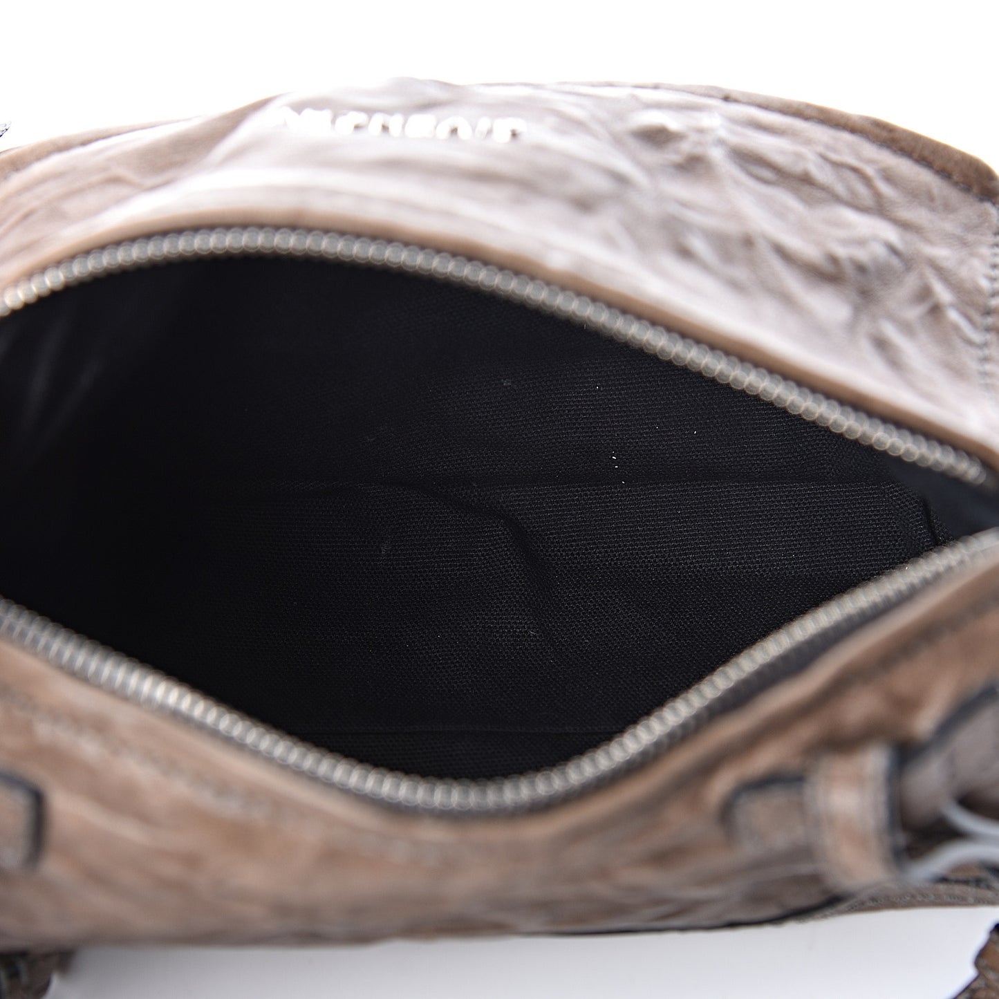 Tumbled Sheepskin Mini Pandora Charcoal