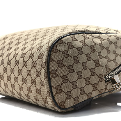 Gucci Monogram Travel Backpack Dark Brown 9 of 9