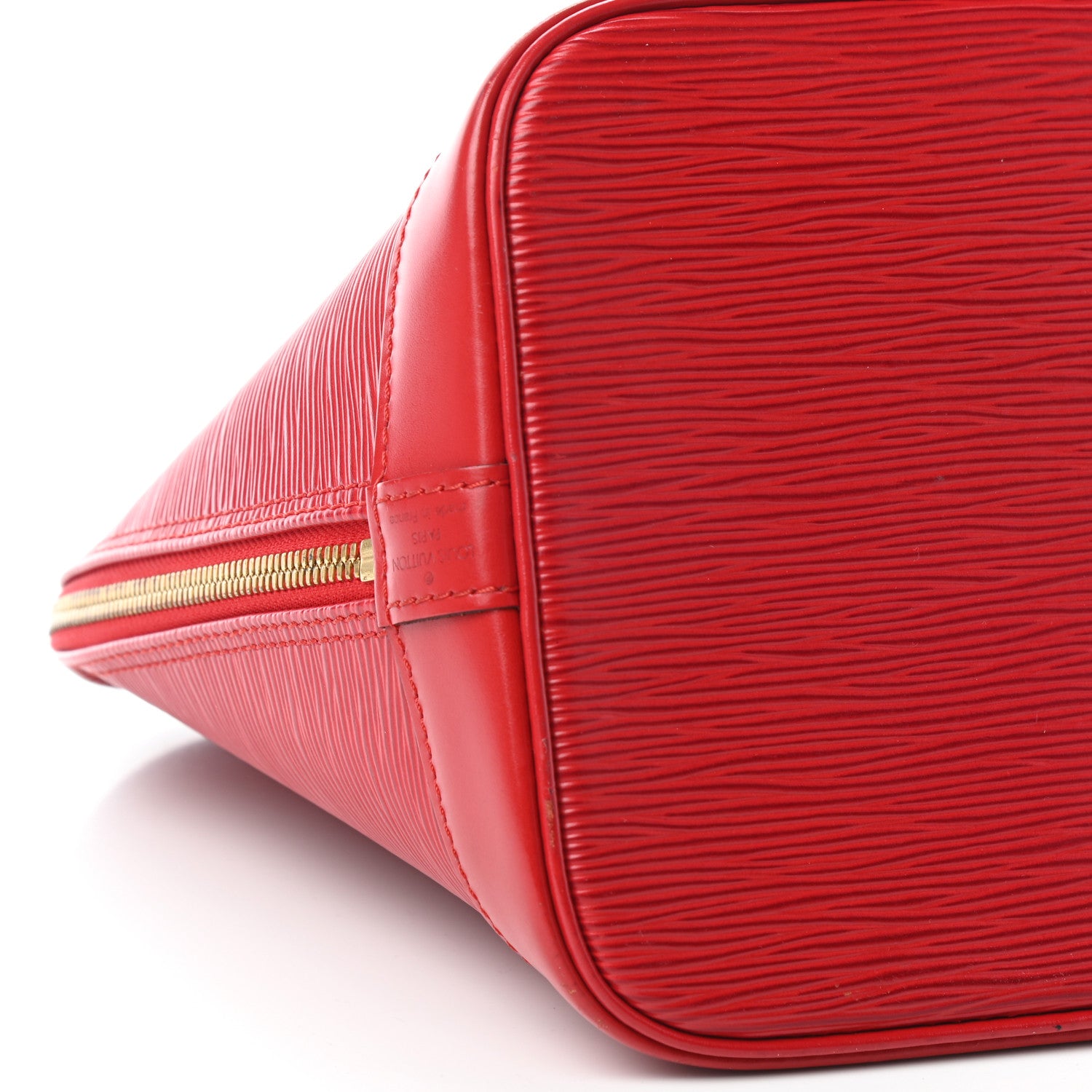 Louis Vuitton Epi Alma PM Castillan Red 9 of 10