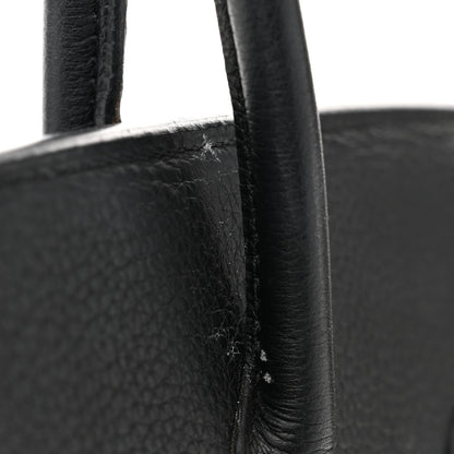 Hermes Taurillon Clemence Birkin 35 Black 11 of 12