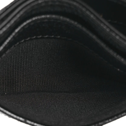 Chanel Caviar Quilted Studded CC Card Holder Black 7 of 12