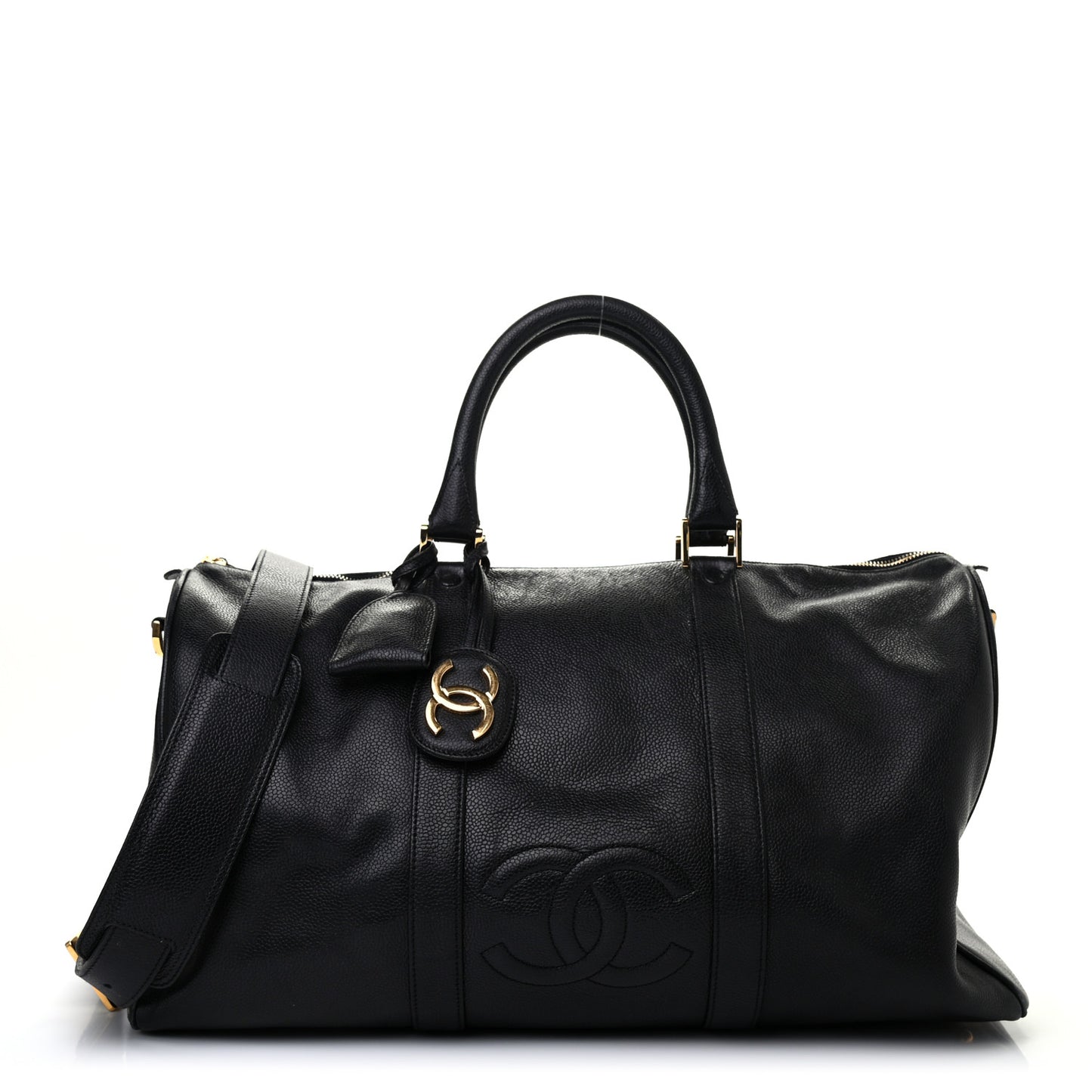 Caviar Timeless CC Duffel Bag Black