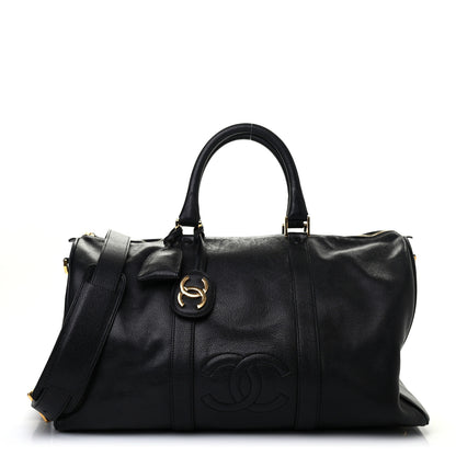 Chanel Caviar Timeless CC Duffel Bag Black 1 of 12