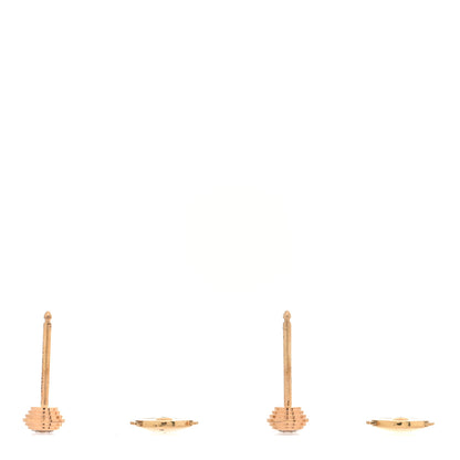 Cartier 18K Pink Gold Diamond SM D'Amour Earrings 3 of 5