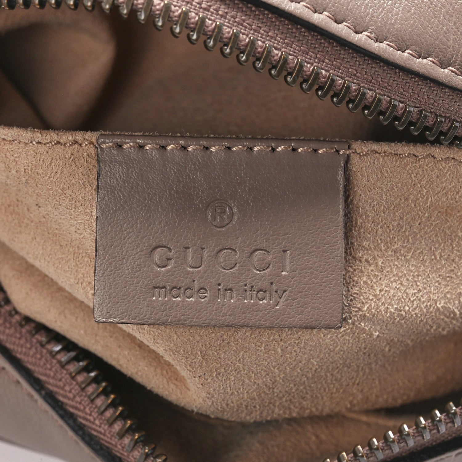 Gucci Calfskin Matelasse Mini GG Marmont Chain Shoulder Bag Porcelain Rose 6 of 12