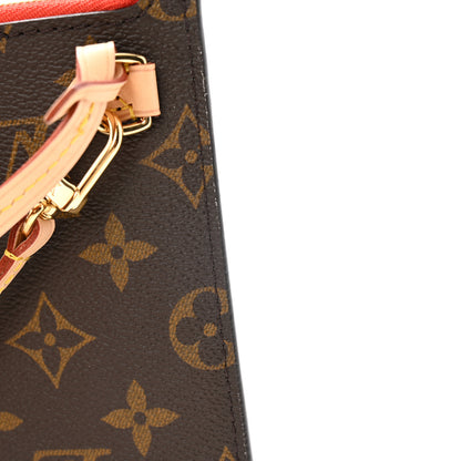 Louis Vuitton Monogram Neverfull MM GM Pochette Piment 8 of 10