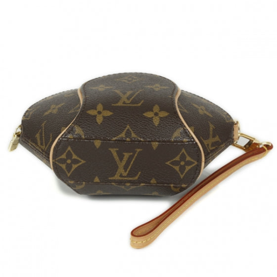 Monogram Mini Ellipse Wristlet Clutch