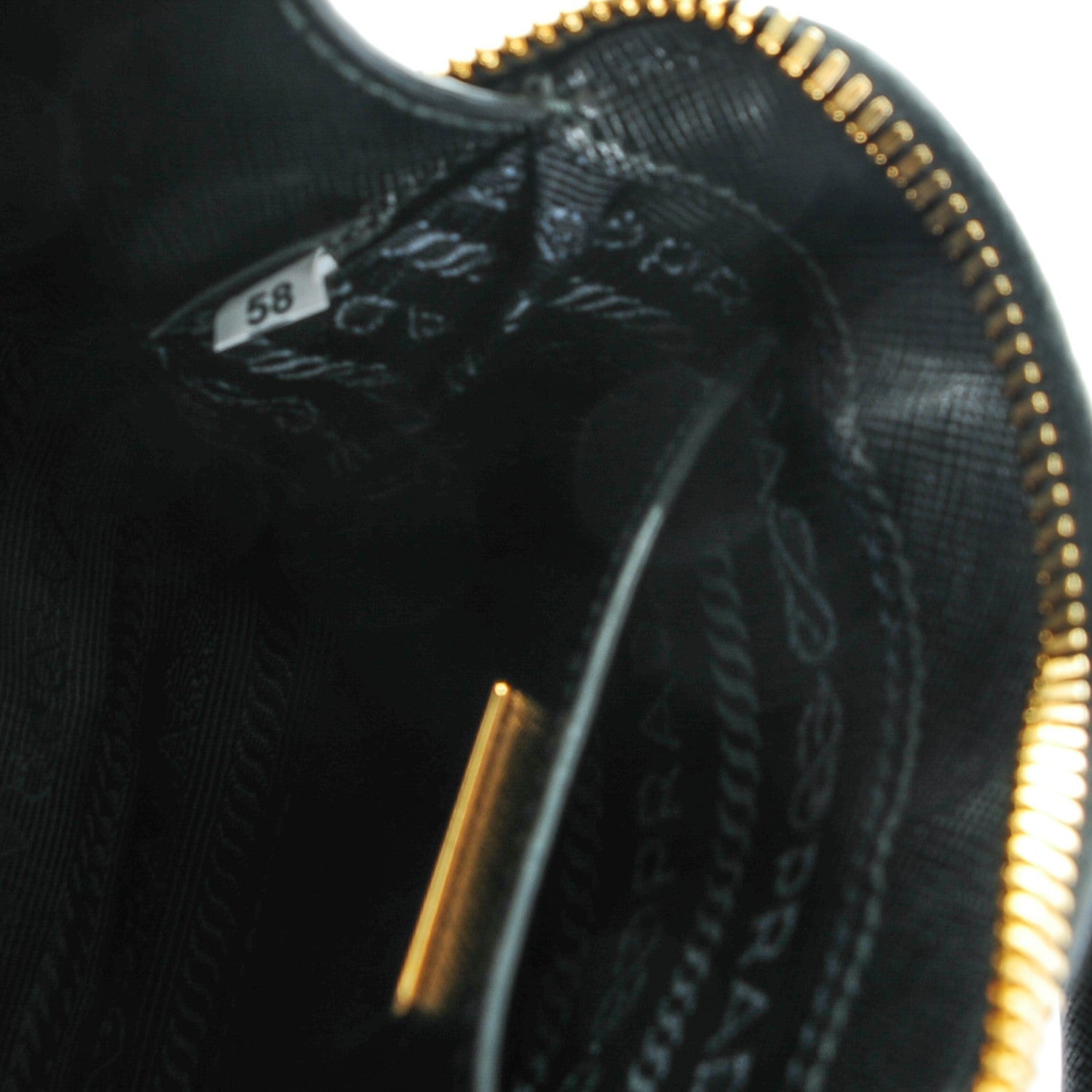 Prada Saffiano Lux Mini Promenade Tote Black 8 of 8