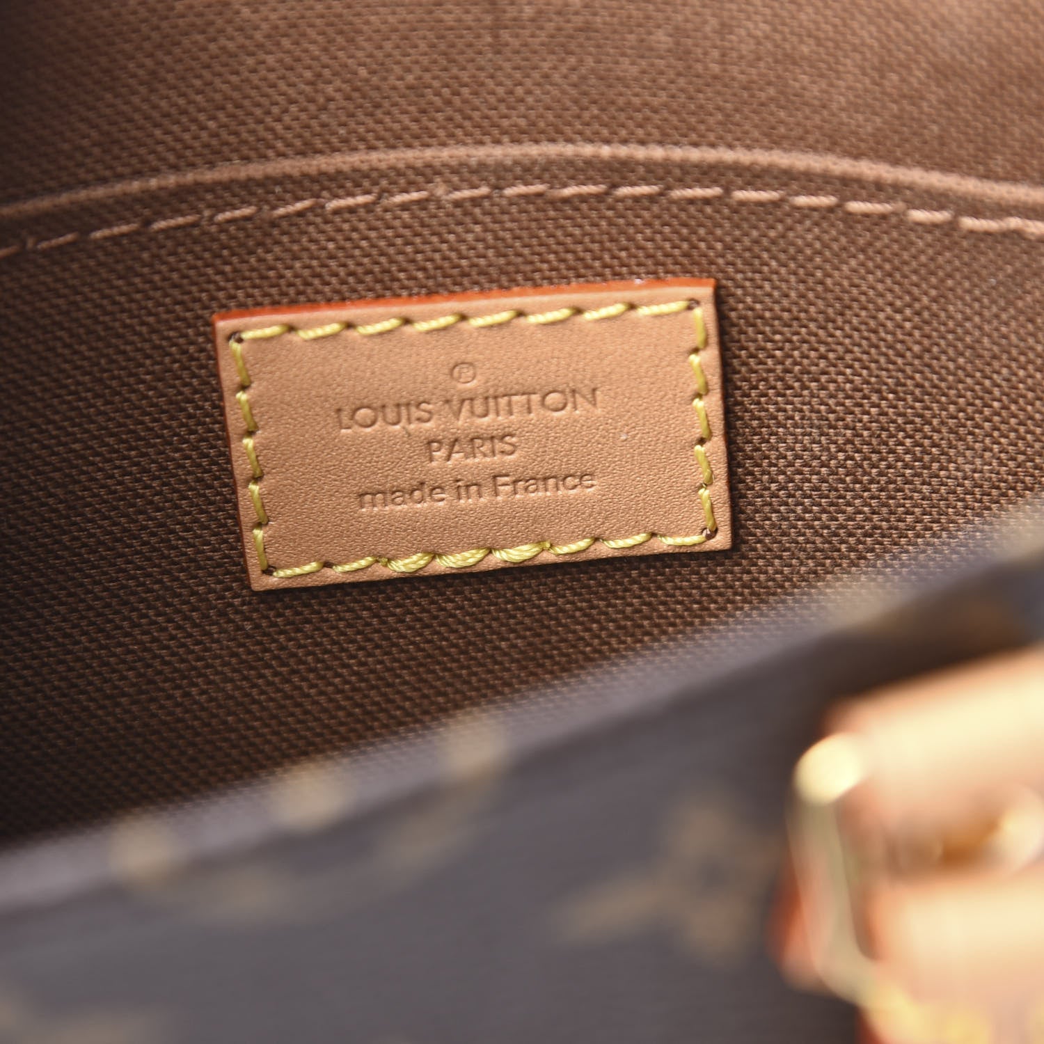 Louis Vuitton Monogram Petit Sac Plat 5 of 8