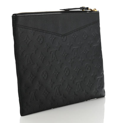 Louis Vuitton Empreinte Daily Pouch Black 3 of 11