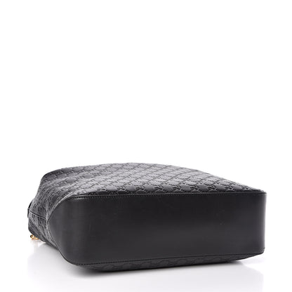 Gucci Guccissima Signature Large Linea A Hobo Black 4 of 10