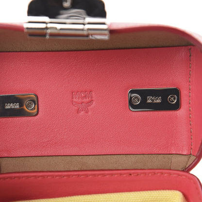 MCM Transparent Mini Berlin Crossbody Teaberry 6 of 10