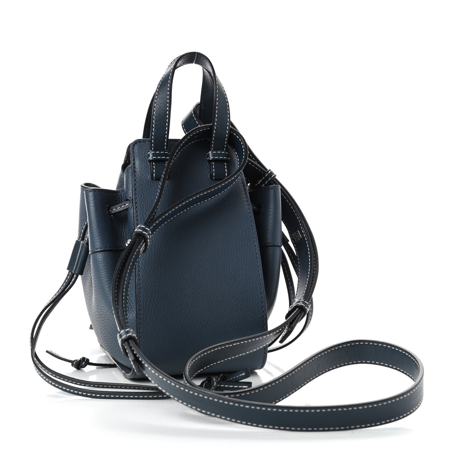 Loewe Calfskin Mini Hammock Shoulder Bag Steel Blue 2 of 4