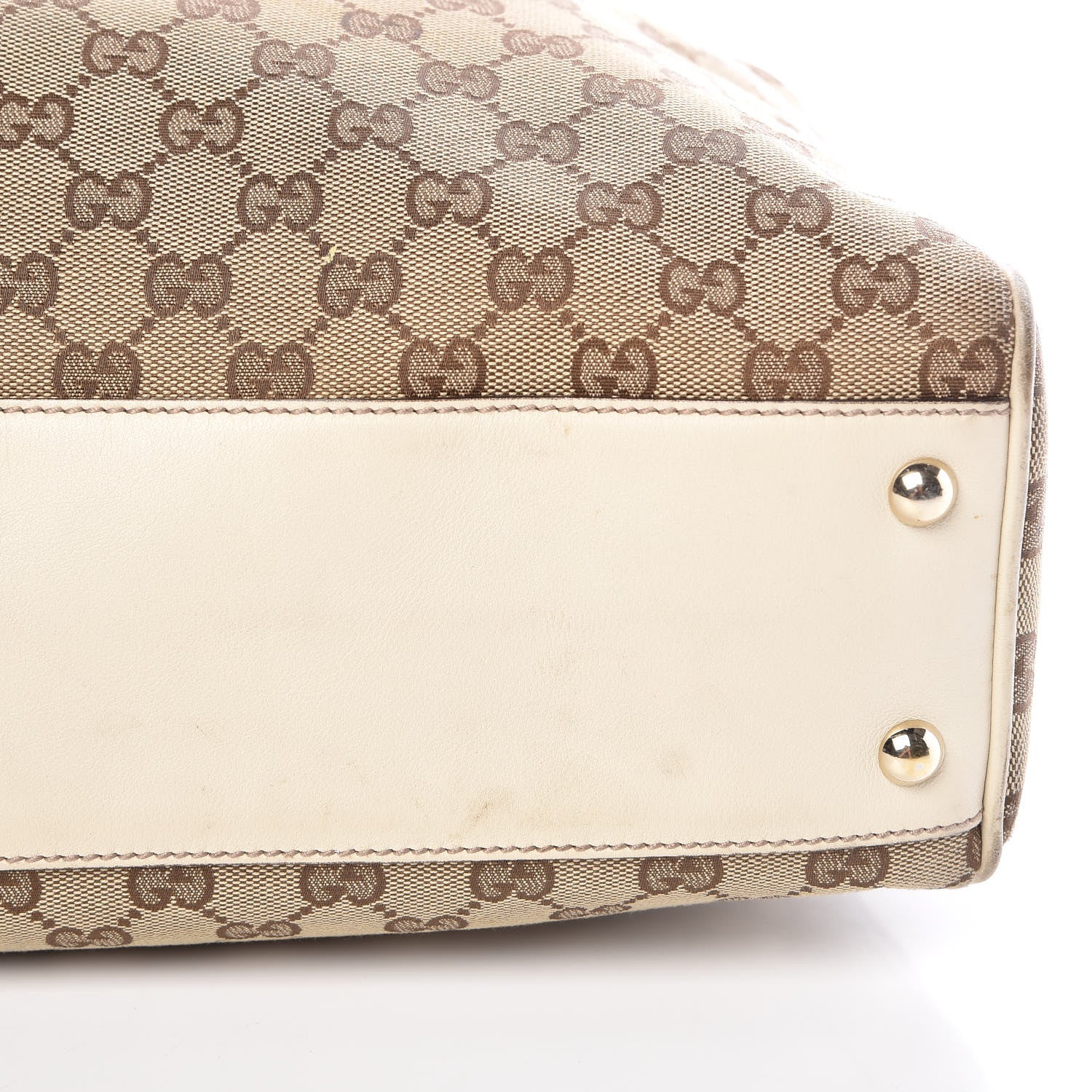 Gucci Monogram Peggy Braided Tote Off White 17 of 17
