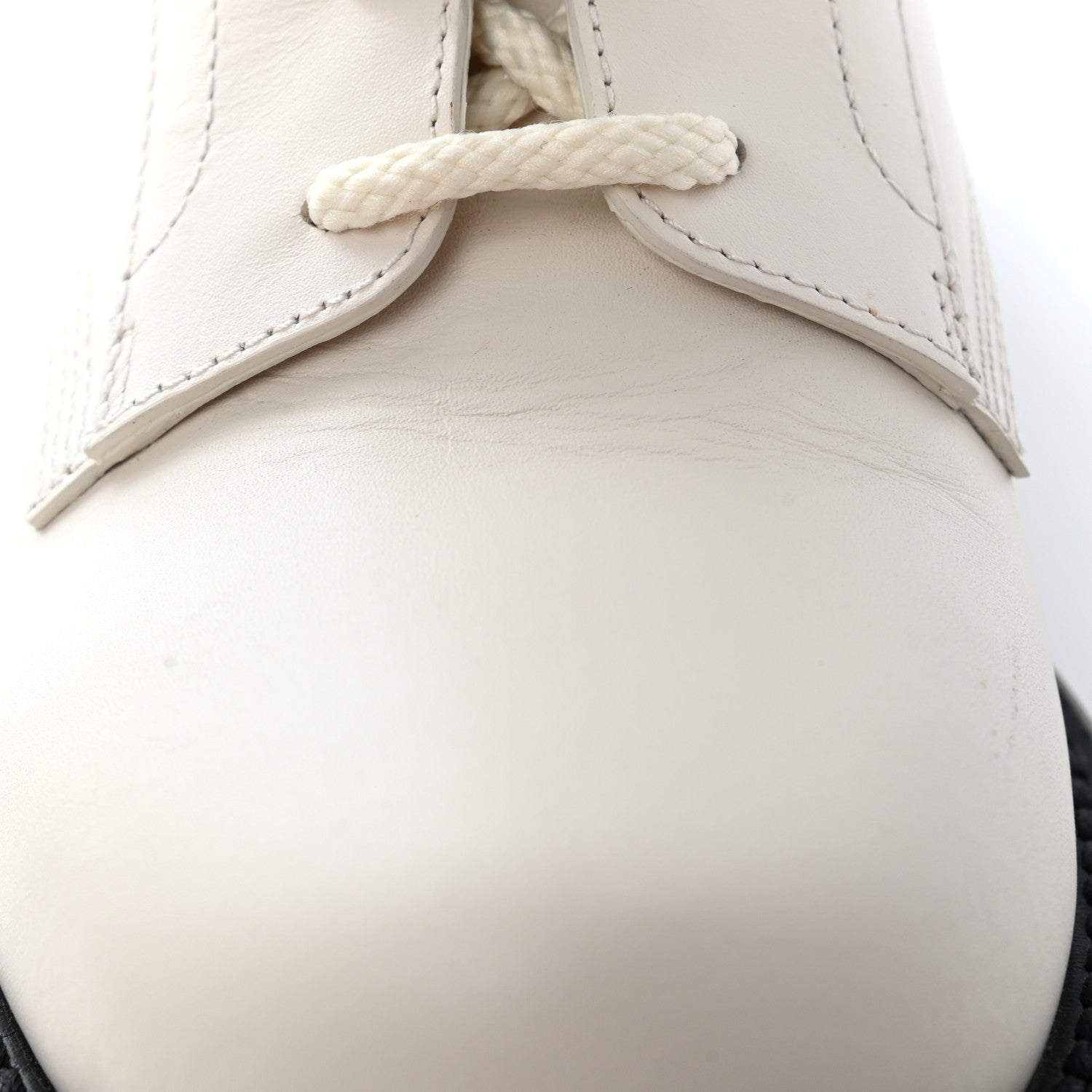 Christian Dior Calfskin Dior Quest 35mm Hiking Boots 36.5 Off White 15 of 16