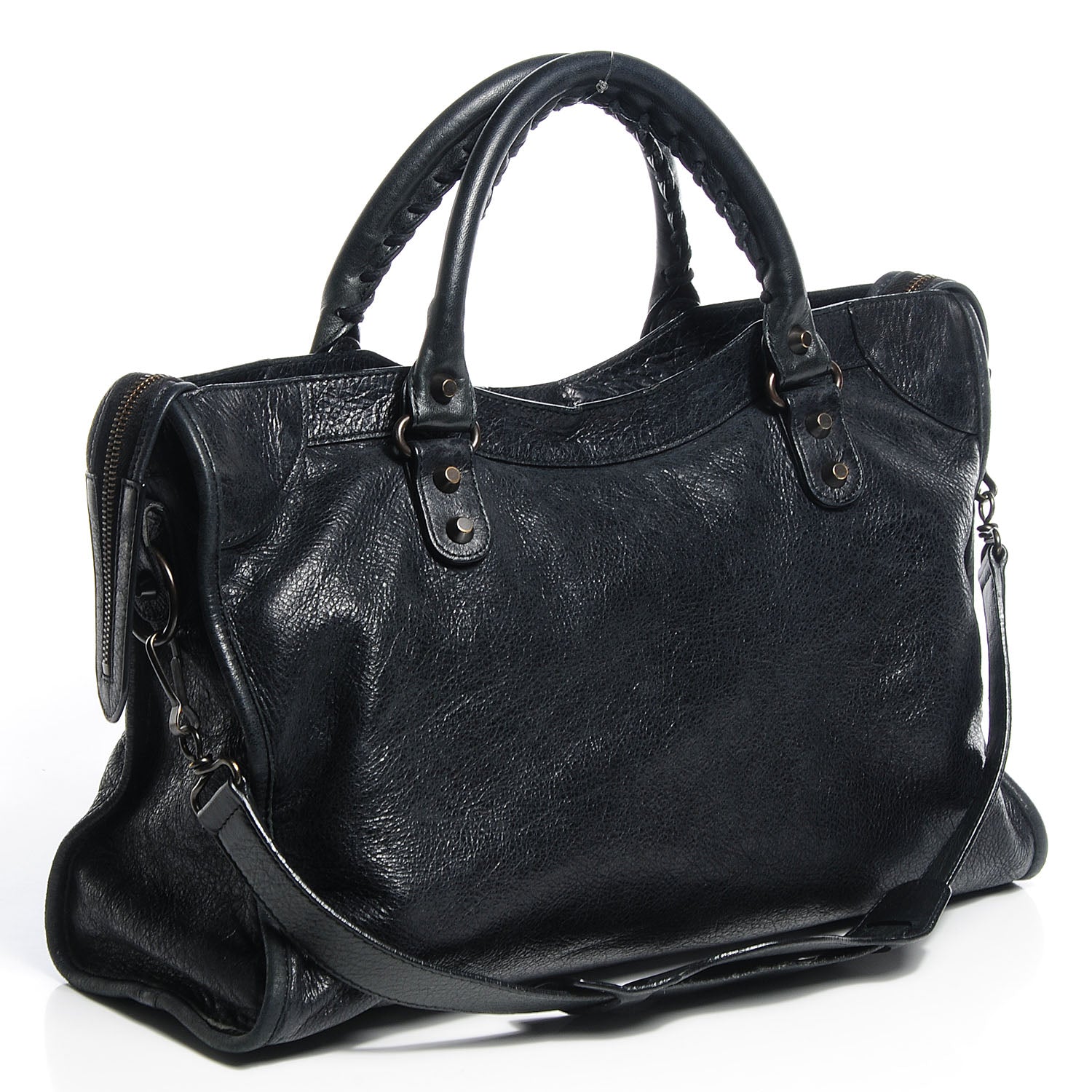 Balenciaga Agneau Classic Hardware City Black 3 of 12